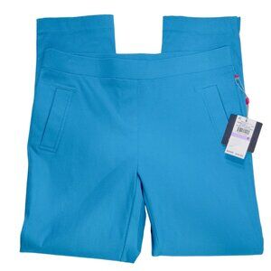 RAFAELLA Women's Comfort Fit Pants Blue Size 6